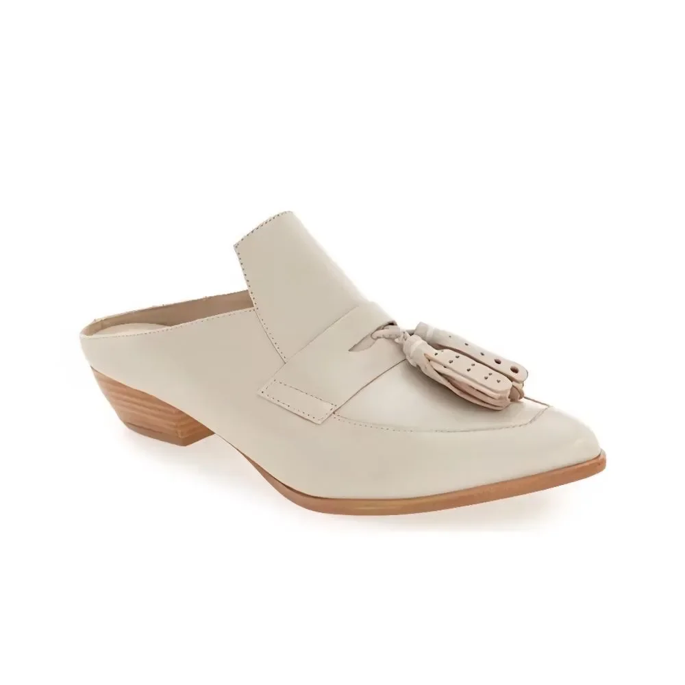 Matisse Beige Skill Tassel Slip On Loafers Size 8.5 - Picture 2 of 8